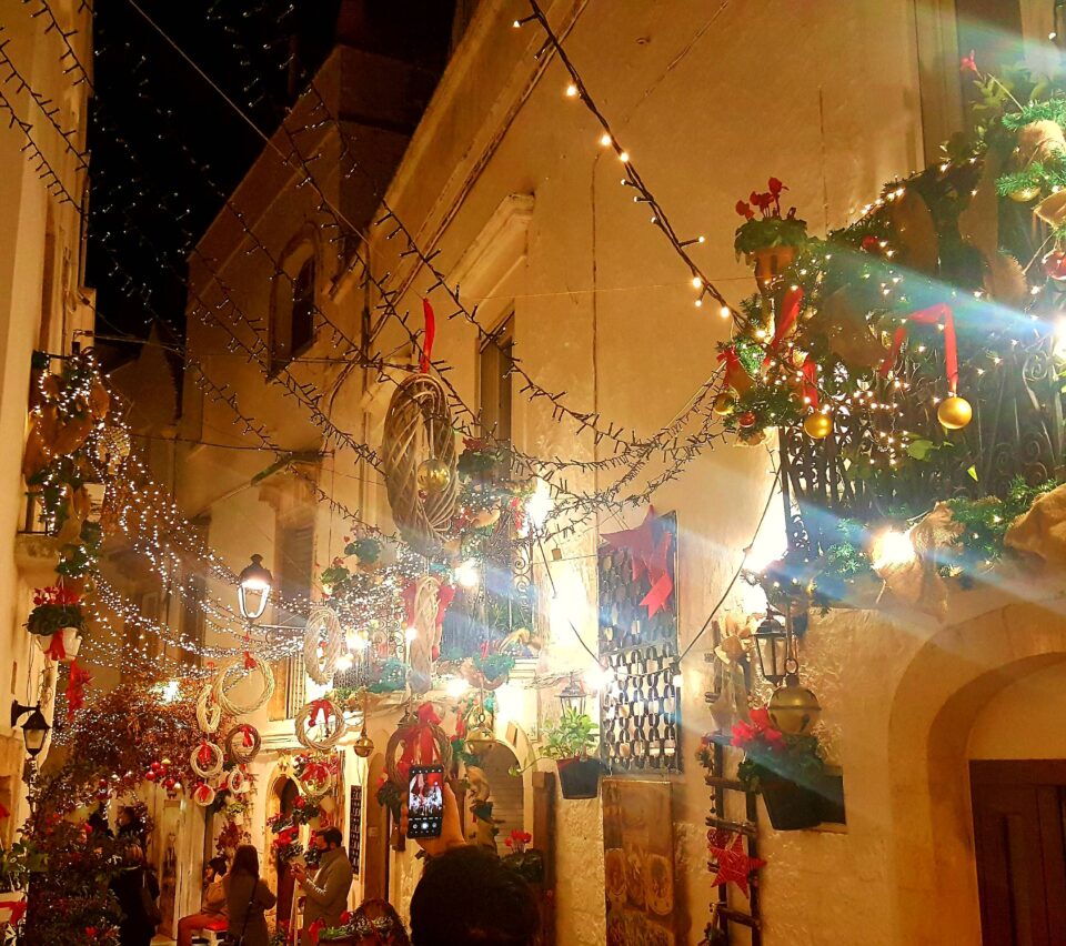 le mille luci di Natale a Locorotondo