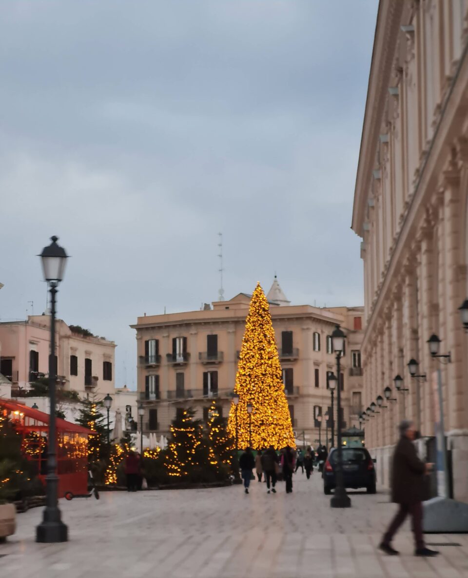 Piazza Mercantile è protagonista degli addobbi della città di Bari nel periodo natalizio Piazza Mercantile è protagonista degli addobbi della città di Bari nel periodo natalizio