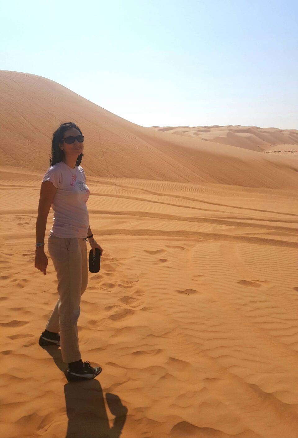 Camminare nell'immensità del deserto è impagabile