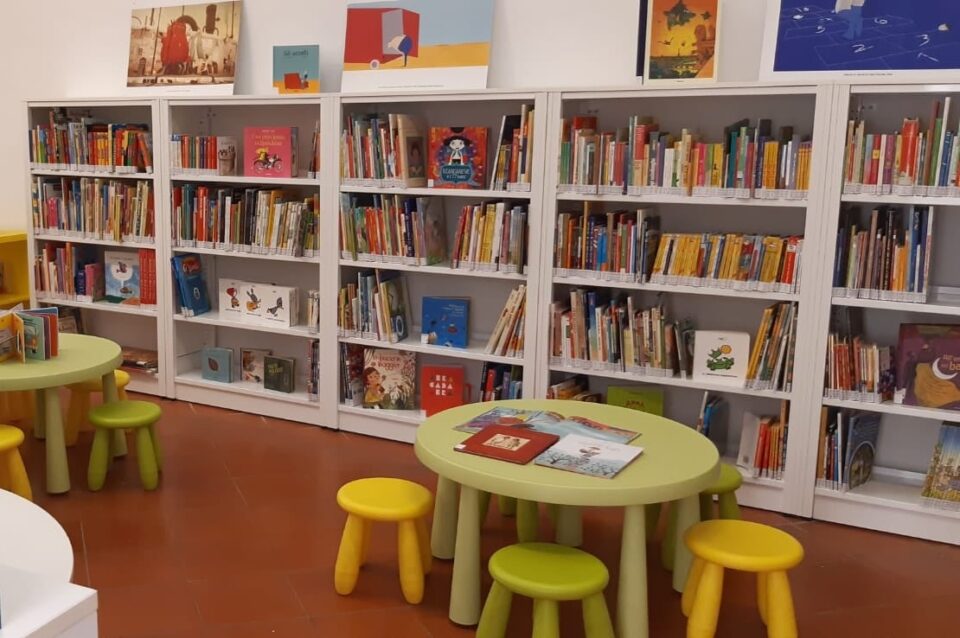 Biba, la sezione della biblioteca di Conversano dedicata ai bambini. (Credit: BIBA)