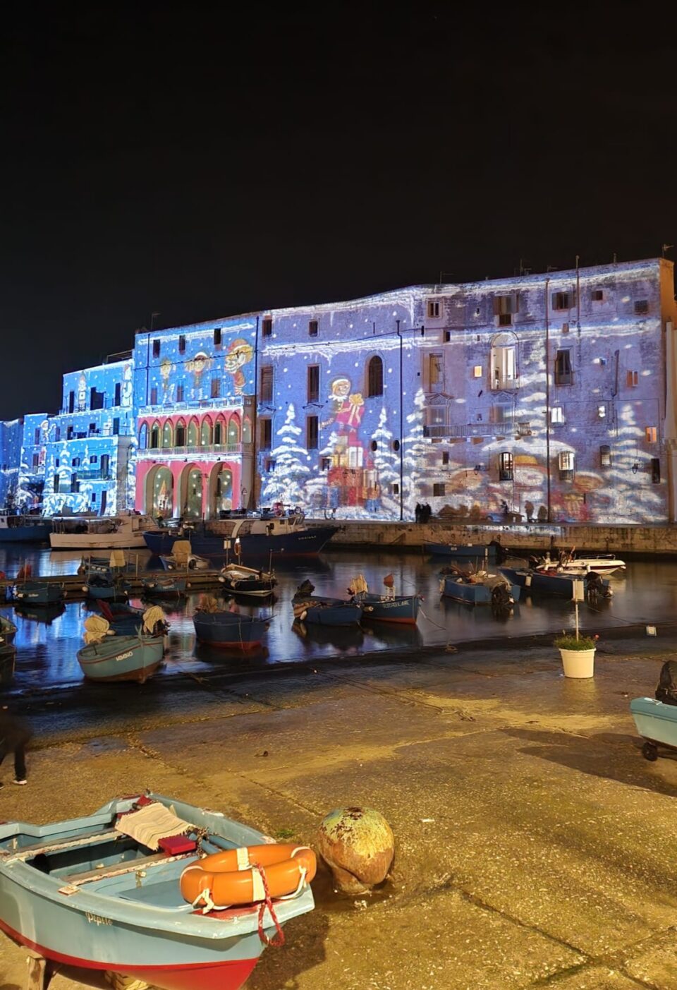 Un magico Natale al porto vecchio di Monopoli