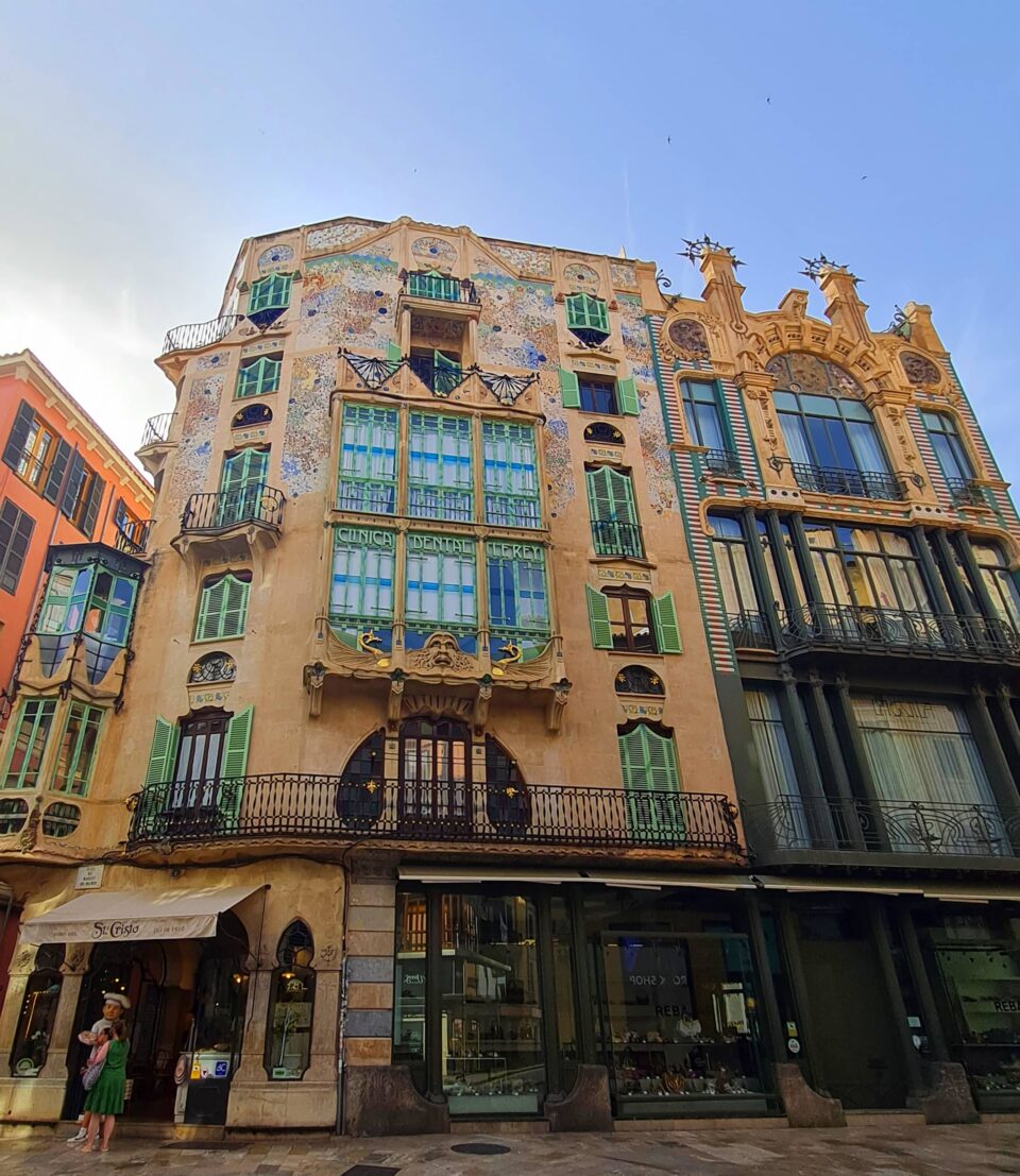 "Can Rey" è l'edificio d'ispirazione modernista più famoso di Palma de Maiorca 