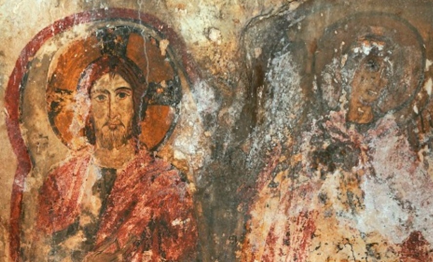 Affreschi nella Grotta di San Michele d Ceglie Messapica 